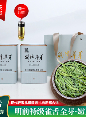雀舌贵州湄潭翠芽高端茶叶绿茶2025新茶叶特级茶叶礼盒装品质保障