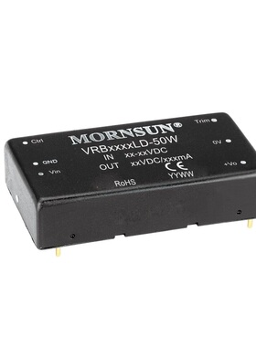 VRB4803LD-50W高品质DC-DC电源模块48V转3.3V50W全新原装正品