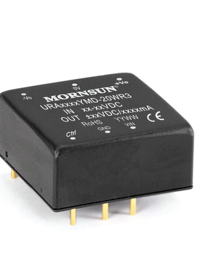 URA4824YMD-20WR3高品质DC-DC电源模块18-75V转正负24V417mA 20W