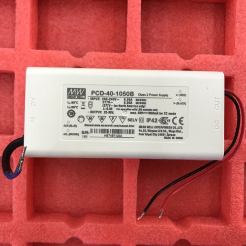 厂家直销 台湾明纬 MEAN WELL 电源 原装 假一赔十  PCD-40-1050B
