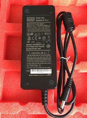 台湾明纬电源 适配器 GS60A12-P1J  60W 12V5A
