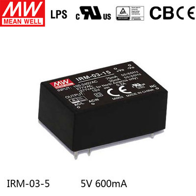 台湾明纬开关电源 IRM-03-24 3W 24V 125mA 实体仓库
