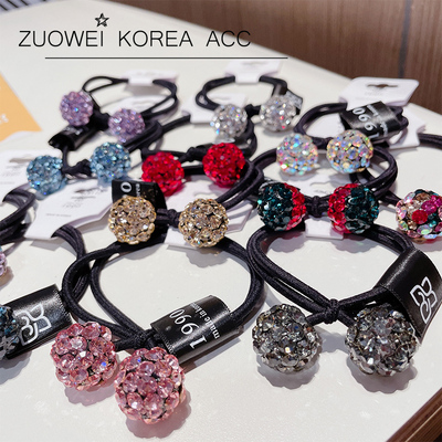 韩国东大门网红简约风森女水钻