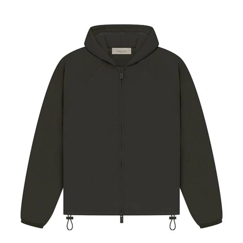 Essentials拉链连帽棉服