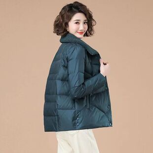 反季棉服2022新款女冬季时尚加绒羊羔绒棉衣女士短款外套棉袄