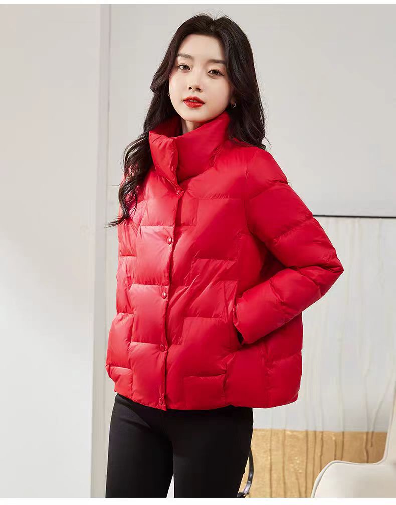 清仓捡漏鸭绒女2024年冬季新款时尚设计感小众鸭绒服爆款洋气