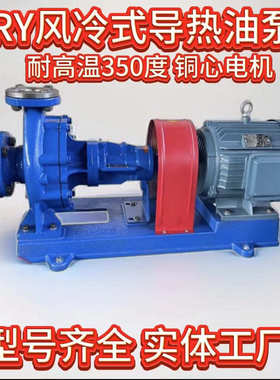 BRY高温油泵导热油泵RY风冷式导热油泵锅炉循环泵350度热油泵厂家