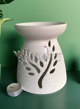 特大容水量香薰灯酒店SPA美容会所客厅香薰加湿器陶瓷精油炉六色