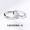 Smooth Ring Couple： A Pair of Pure Silver Material and Matching Certificate