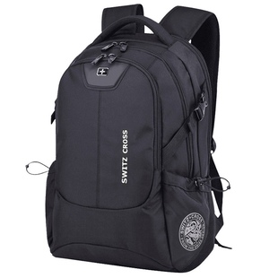 瑞士军士刀双肩包初中学生书包背包时尚男士商务旅行大容量电脑包