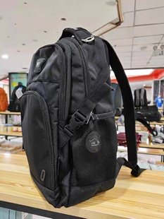 瑞士****双肩背包男女商务大容量时尚 潮多功能旅行电脑包学生书包