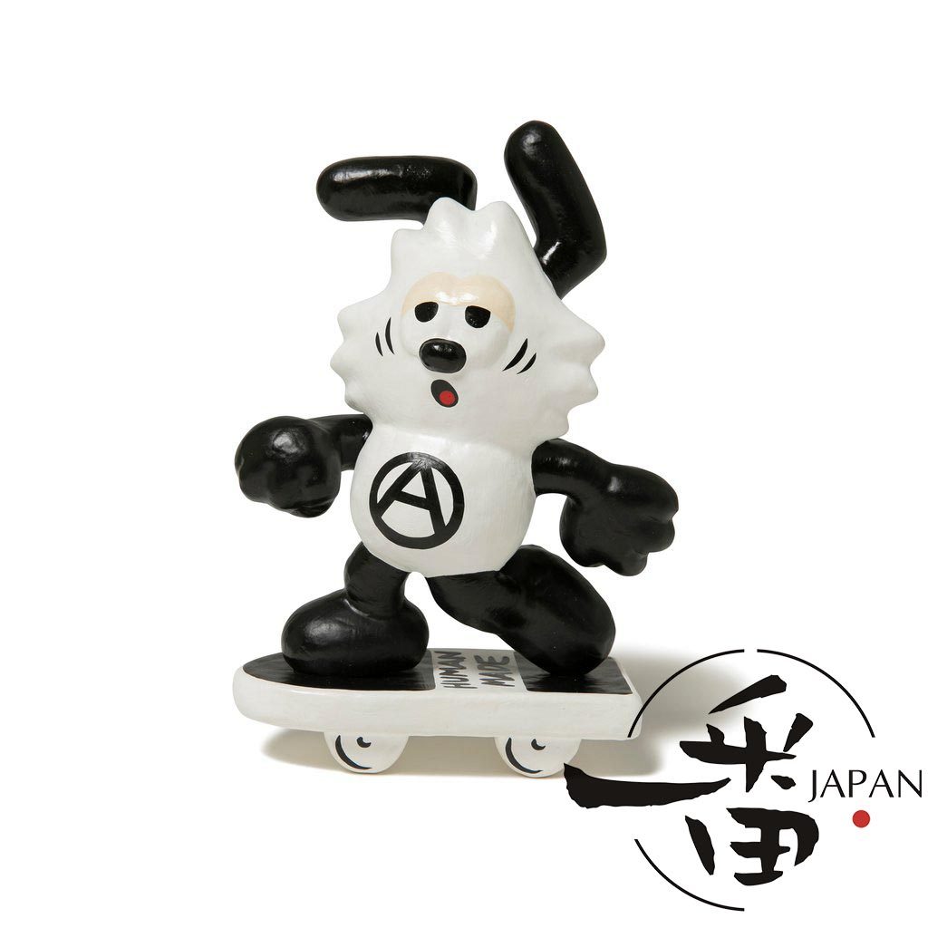 现货 human made paper mache display vick女孩不哭滑板仔 摆件