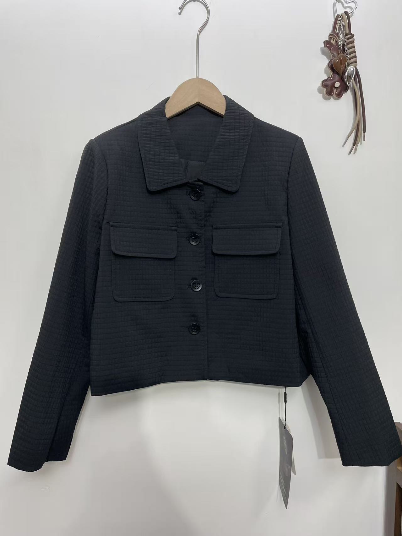 亏本清不退换韩版百搭翻领小香风外套女款上衣