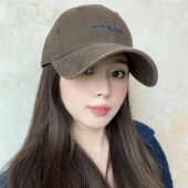 大牛龟版 型超好加大加宽四季 可戴棒球帽女水洗纯棉百搭鸭舌帽子男