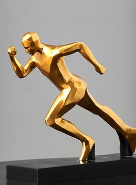 抽象人物摆件轻奢高档家居饰品客厅电视柜酒柜柜子办公室书房装饰