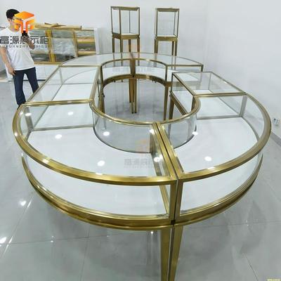 珠宝展示柜古董首饰玉器博物馆玉石玉器眼镜柜手表古玩展示柜定制