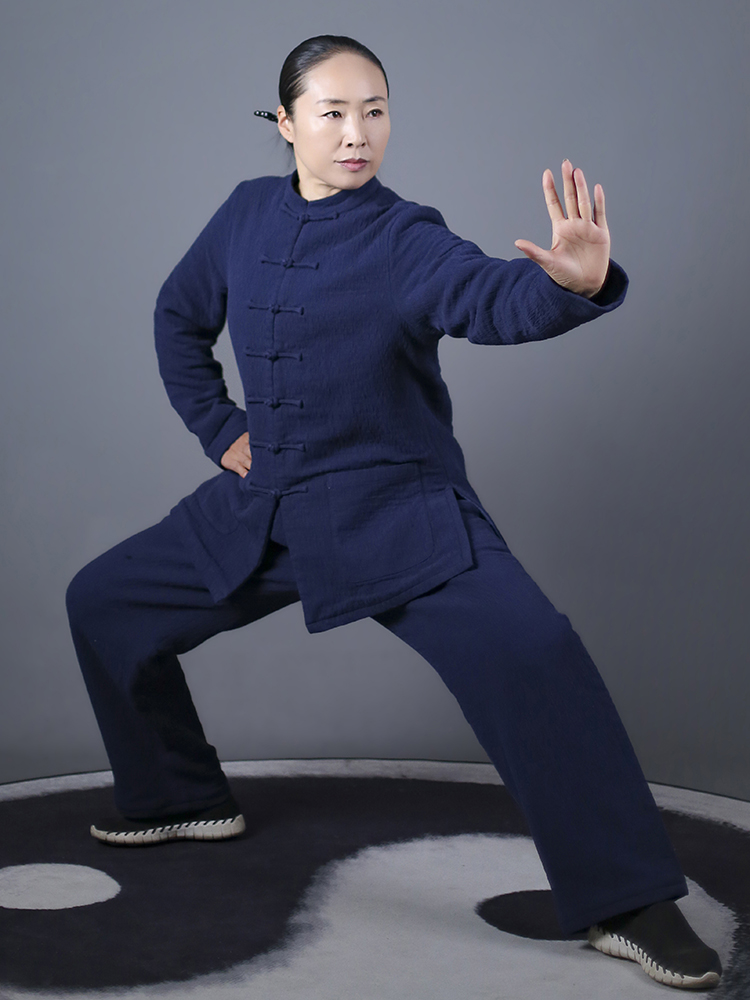 马蕾太极男女同款2022加棉太极服