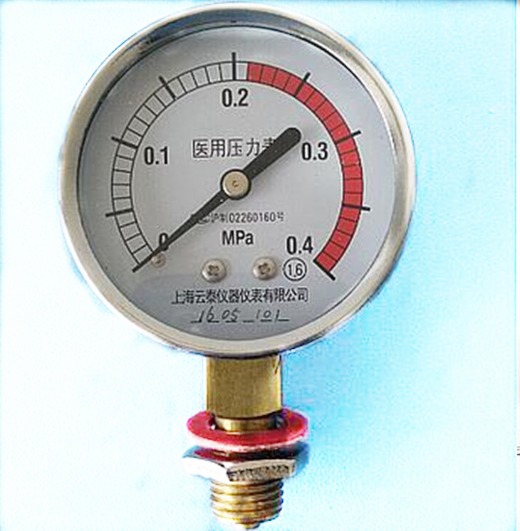 4mpa高压蒸汽灭菌器消毒锅压力表