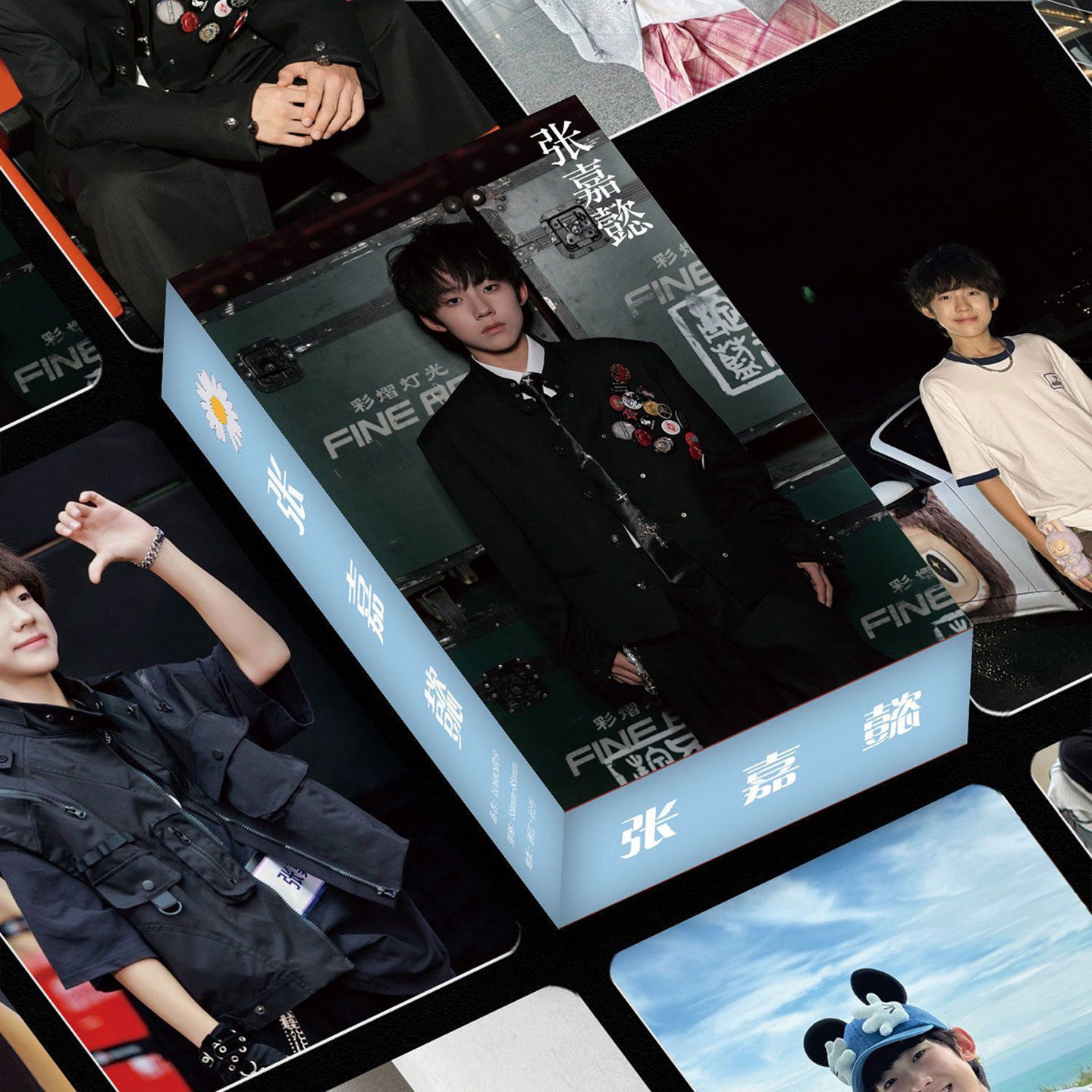 张嘉懿自印小卡高颜值lomo卡