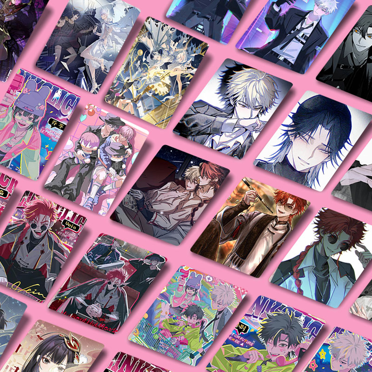 时光代理人高颜值亮面镭射卡