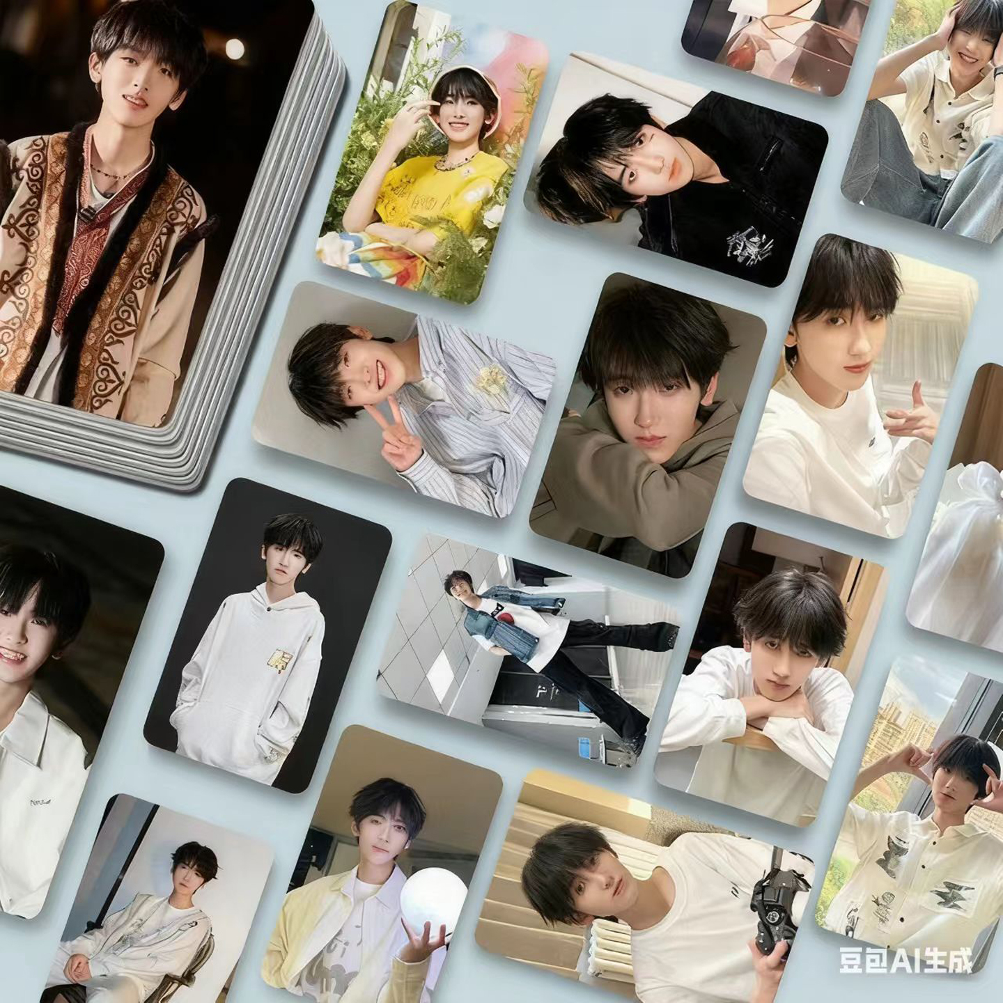 左奇函高颜小卡单人写真专辑贺卡