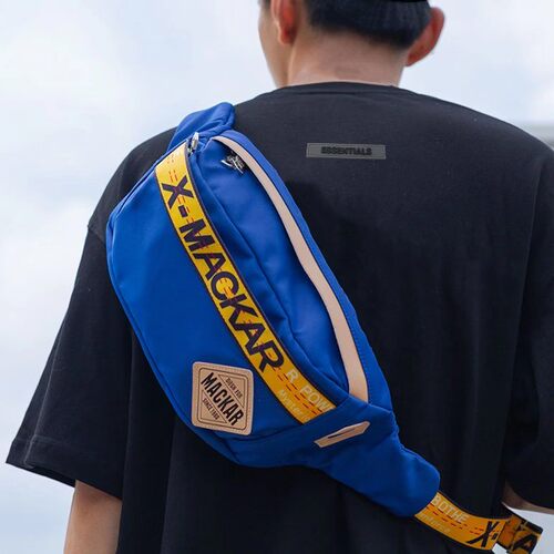 Mackar胸包休闲单肩斜挎设计师款