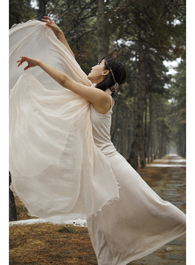 Say Ya 【幻】惊鸿 高捻精纺羊绒长围巾 /斜纹大披肩