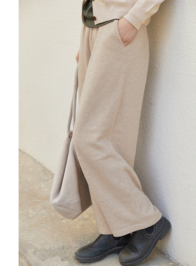 Say Ya【幻】南来北往 酥粒特殊纱宽松轻工装裤 垂感/修饰