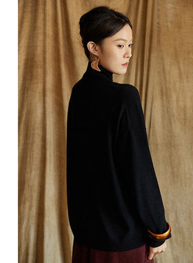 Say Ya 【幻】精灵雪绒纯净系列简奢高领上衣 休闲版