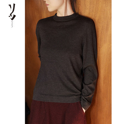 SayYa精纺羊绒半高领套头衫