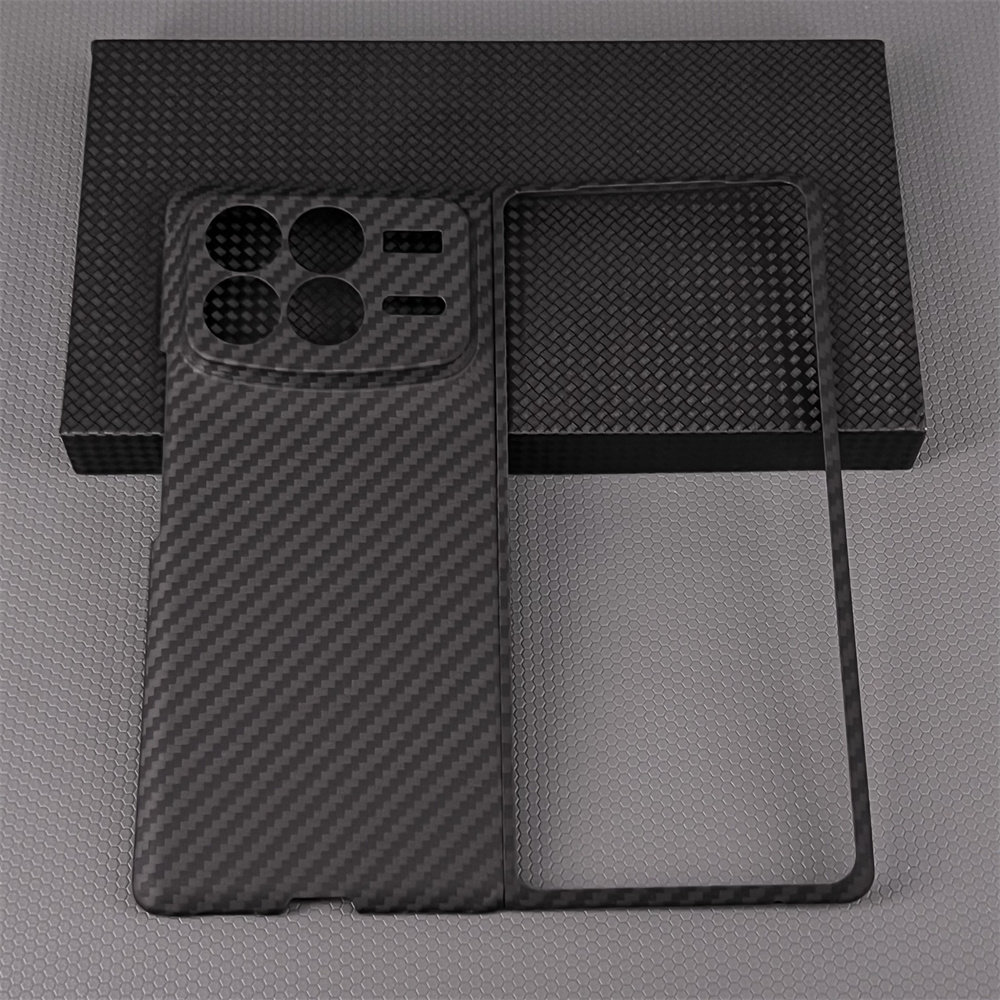 适用小米MixFold4凯芙拉手机壳新款Mix Fold4折叠屏小米凯夫拉碳纤维简约商务男士外壳
