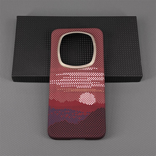 适用荣耀magic8proair手机壳Magic7芳纶纤维7Pro凯夫拉防摔保护套RSR新款磁吸散热超薄硬保时捷商务高档