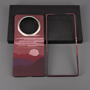 适用于新款荣耀magicv6手机壳超轻薄凯夫拉芳纶纤维MagicV6碳纤维保护套磁吸散热防摔高级感商务风手机壳