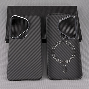 适用华为Pura70Pro手机壳凯夫拉超薄芳纶P70保护套ultra简约镜头全包手机套防摔高级感个性 奢华商务磁吸全包