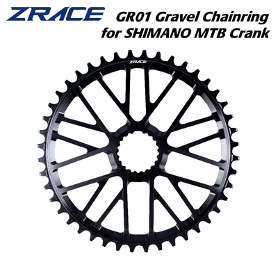 ZRACE 12速MS微键牙盘m8100 7100直装山地自行车单盘 40T 42T 44T