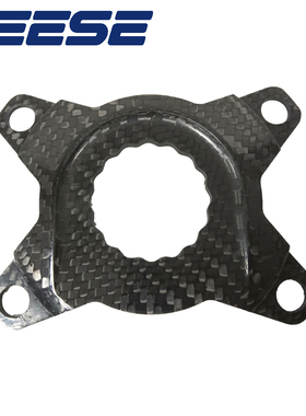 LEESE碳纤维盘爪E-ASTON BCD110四爪\公路车自行车牙盘配件XXE