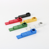 7044创意个性 金属小烟斗折叠金属小烟斗创意迷你小烟 户外小烟斗