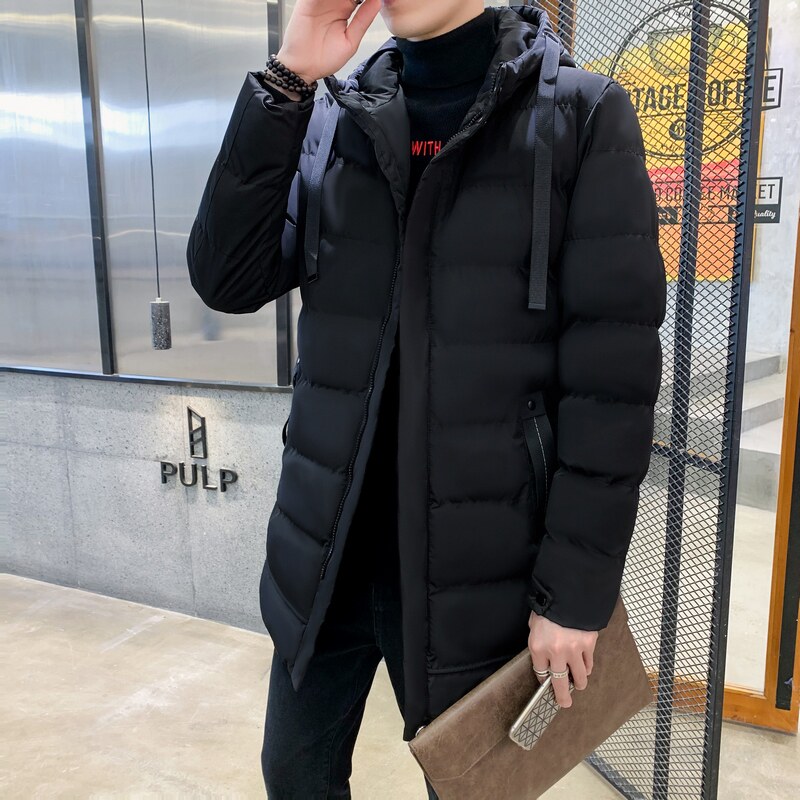 外贸尾单冬季男士加肥加大码外套棉衣棉袄休闲中长款加厚保暖