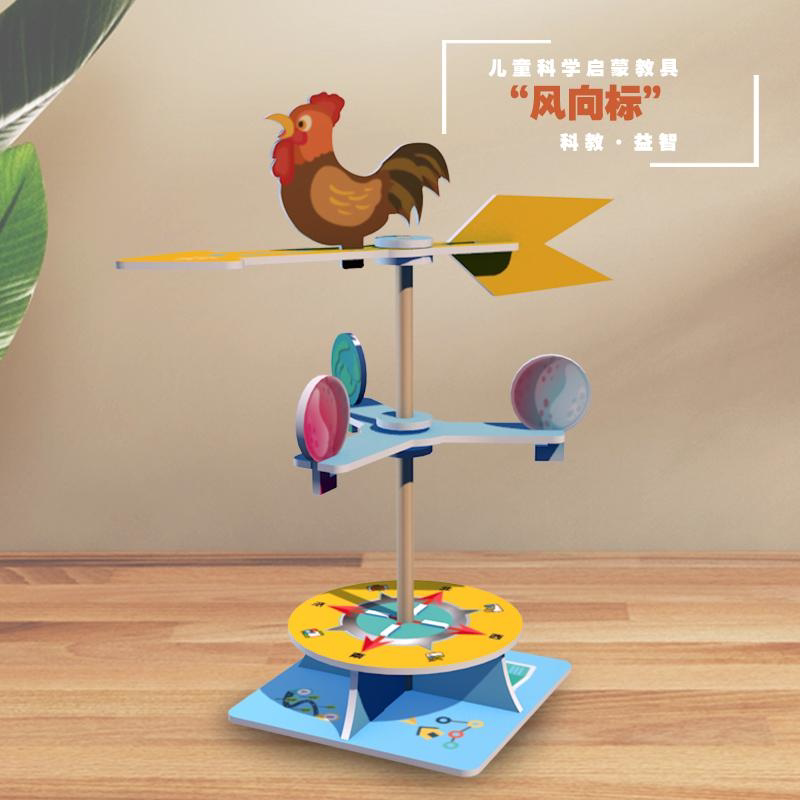 自制风向标测风仪风速仪小制作