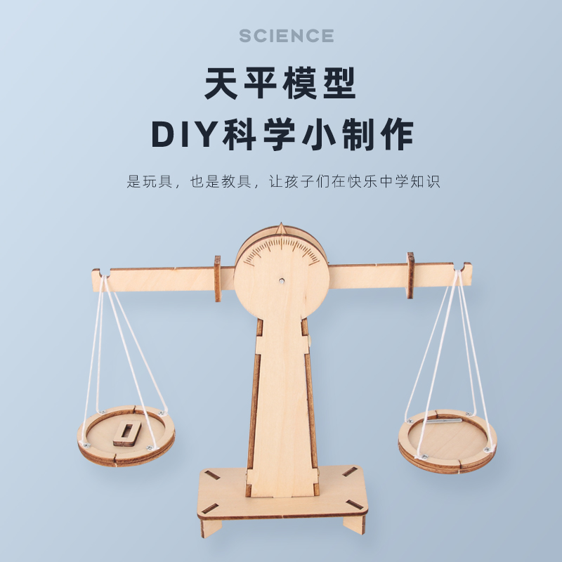 简易天平秤物理科学实验器材