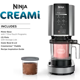 Ninja CREAMi Breeze 7合1 冰淇淋机NC301带2个品脱杯