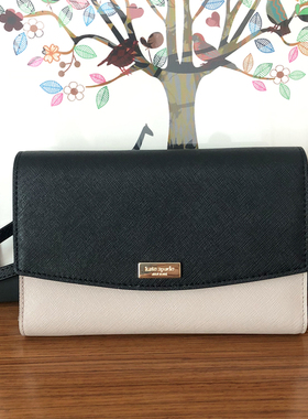 清仓KS凯特丝蓓kate spade斜挎包女包真皮包包长款钱包两用包正品