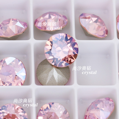 施华洛1088尖底223MOL浅粉月光