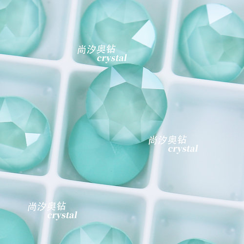 施华洛1088L115S薄荷绿美甲堆钻