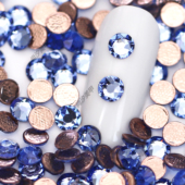 正品 奥地利施家2078HF水晶华子211浅蓝色平底烫钻美甲钻服装 饰品