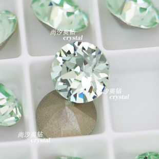 美甲 日式 堆钻立体钻 华子水钻 奥地利施家1088尖底钻贵橄榄238