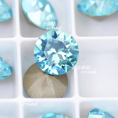 施华洛1088浅翠兰月光美甲堆钻