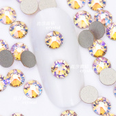 正品 施家2088圆钻391shim闪烁丝绸平底华子美甲钻奥地利水晶饰品