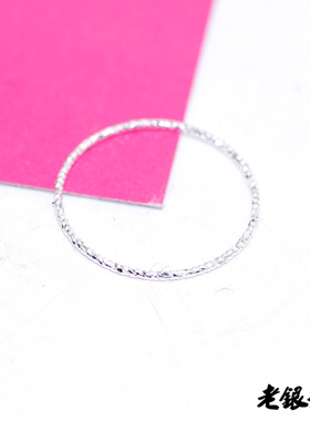 指环戒指日韩小清新简约S925纯银