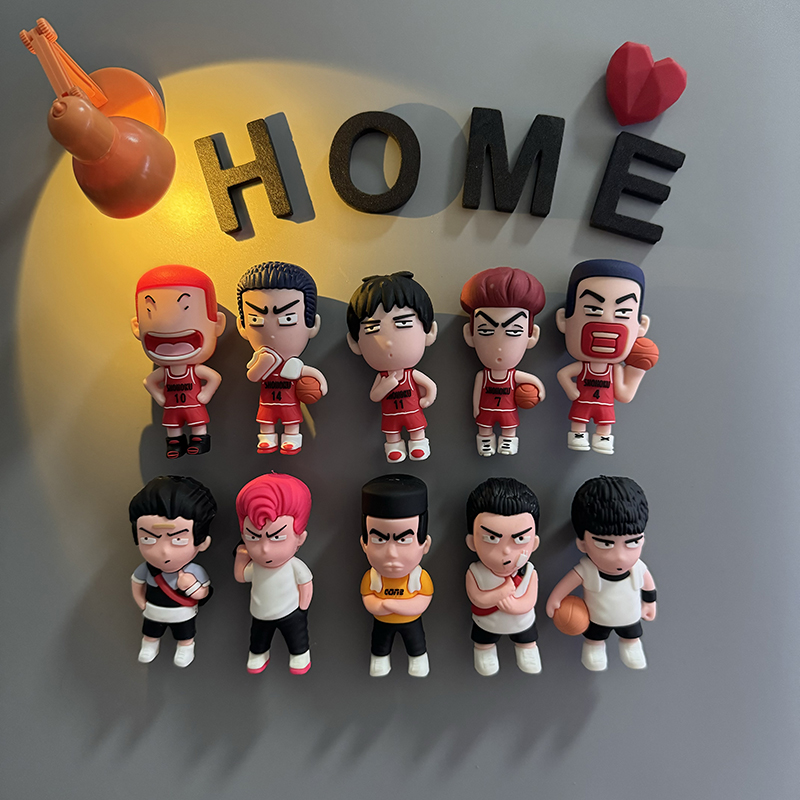 创意篮球动漫灌篮高手冰箱贴磁贴